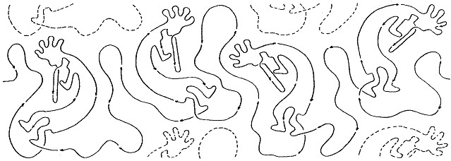 Meandering Kokopilli